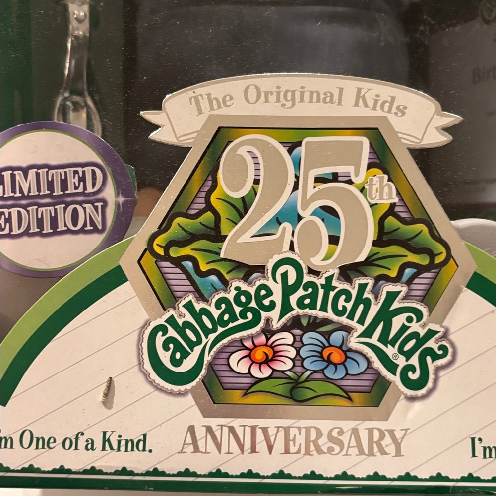 Cabbage Patch Kids Nunzio Denis born Jan. 18..25th Anniversary Limited Ed. - Picture 6 of 8